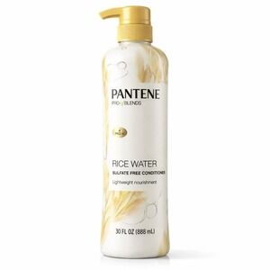 Pantene - Rice Water Conditioner (30 oz) - Sulfate Free Hair Care
